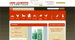 Desktop Screenshot of loos-aliments.com